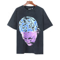 Hellstar Rhinestone Skull & Flame Graphic T-Shirt — hero