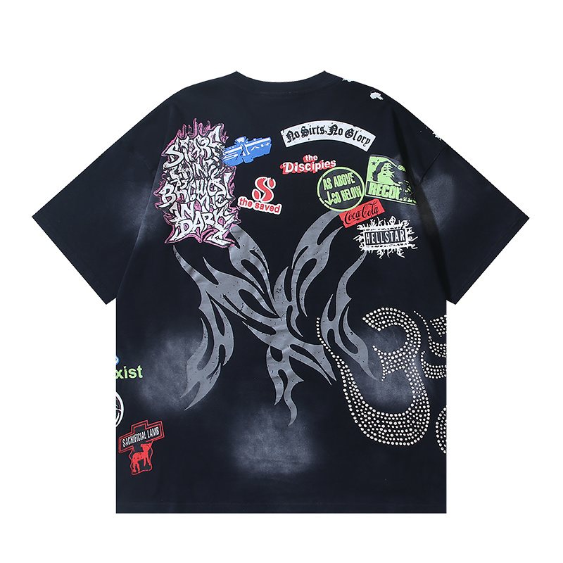Hellstar Pineapple Graphic T-Shirt — back