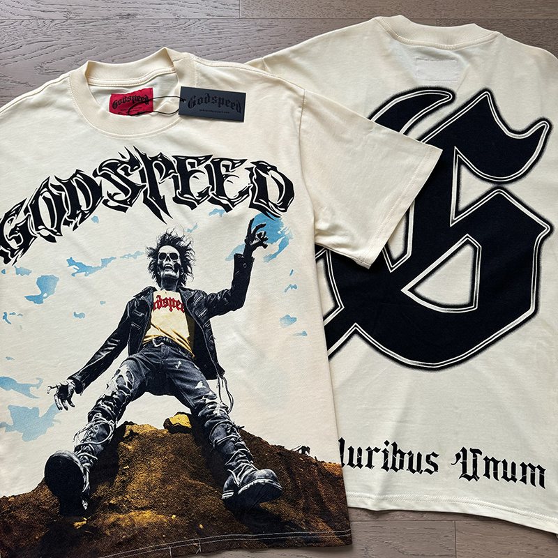 Godspeed E Pluribus Unum Graphic T-Shirt — context