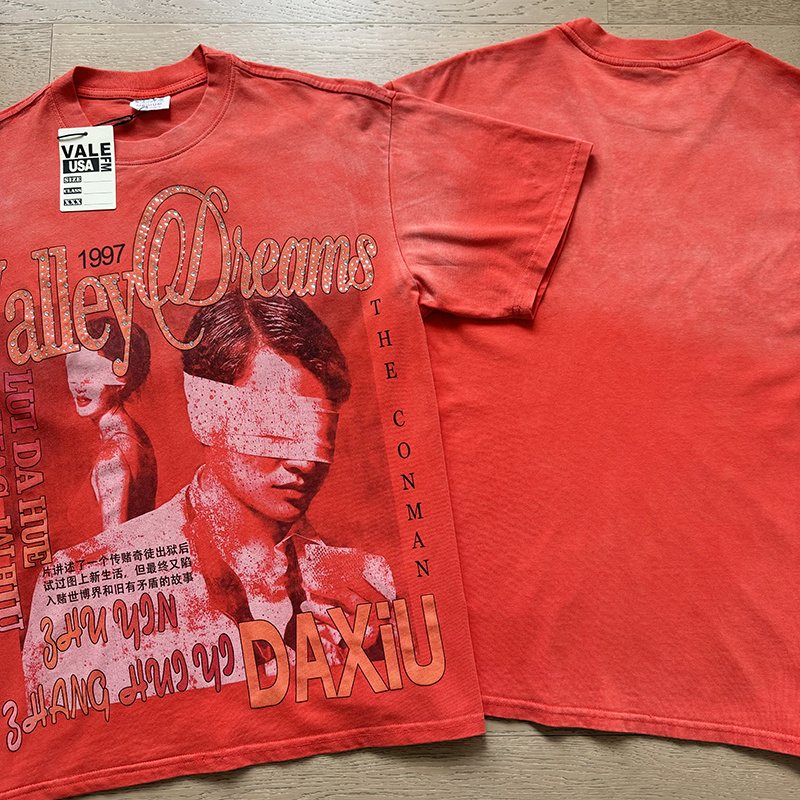 VALE USA Dreams 1997 Rhinestone Graphic T-Shirt — context