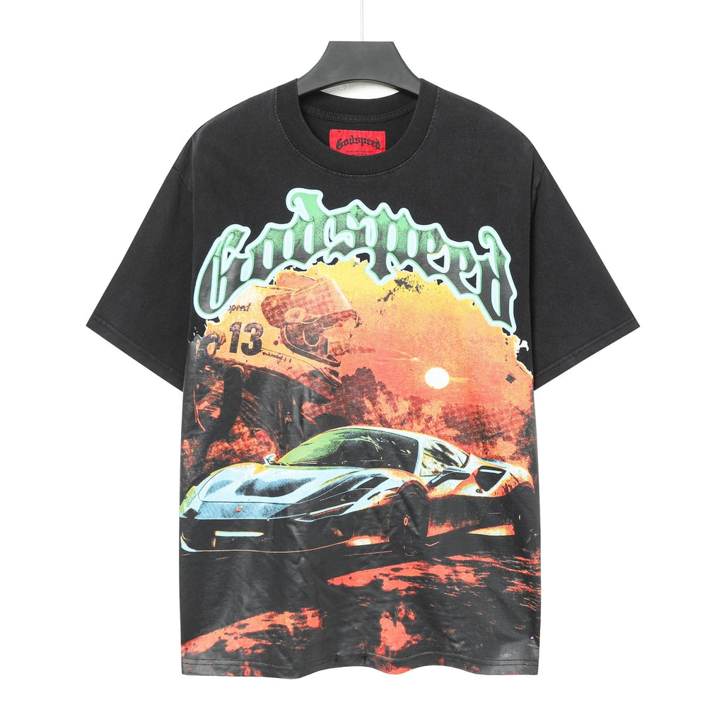 Godspeed Out of Many One Short-Sleeve Graphic T-Shirt — hero