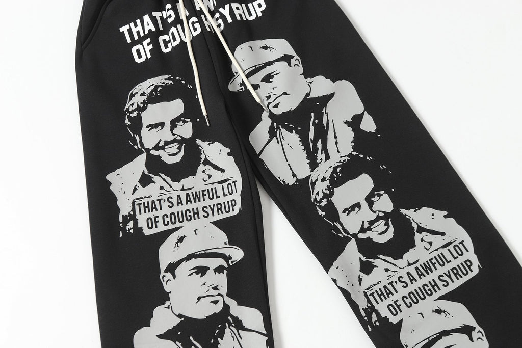 THAT'S A AWFUL LOT OF COUGH SYRUP Tomorrow Star Portrait Graphic Matching Set — detail