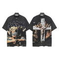 Godspeed Distressed Rhinestone Graphic T-Shirt — hero