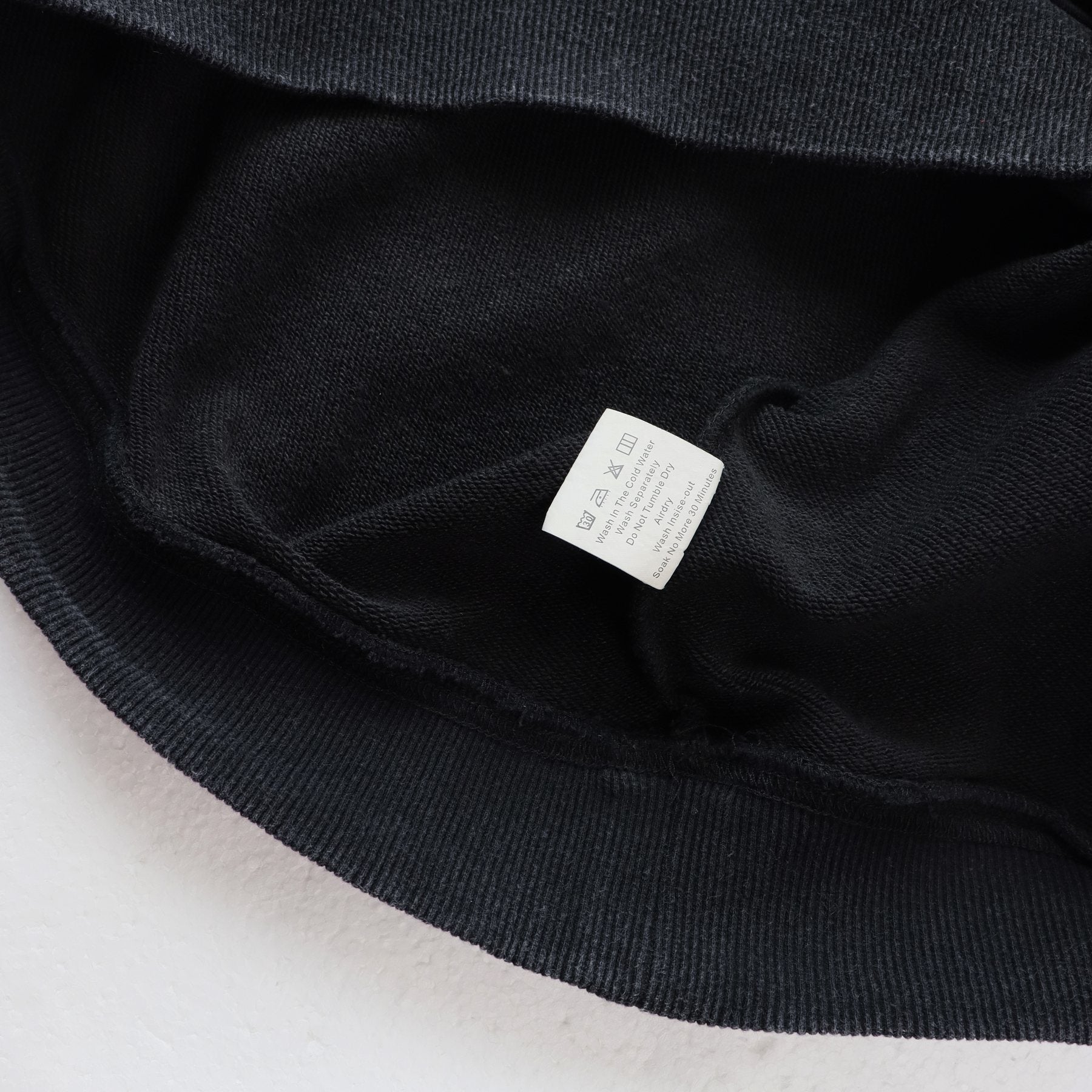 Godspeed Washed Graphic Hoodie — fabric_closeup