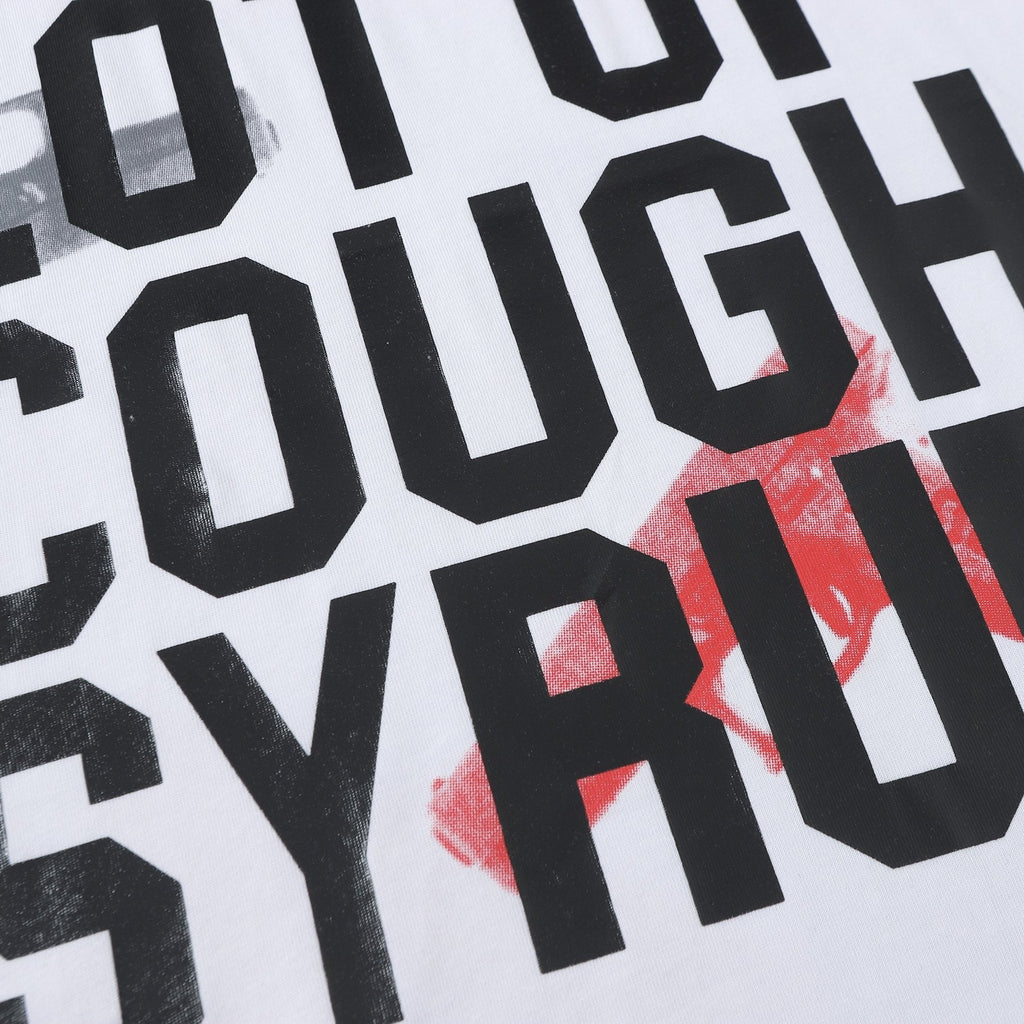 THAT'S A AWFUL LOT OF COUGH SYRUP Pistol Graphic Short-Sleeve T-Shirt — detail