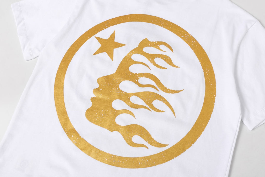 Hellstar Galras 7500 Face & Flame Graphic T-Shirt — detail