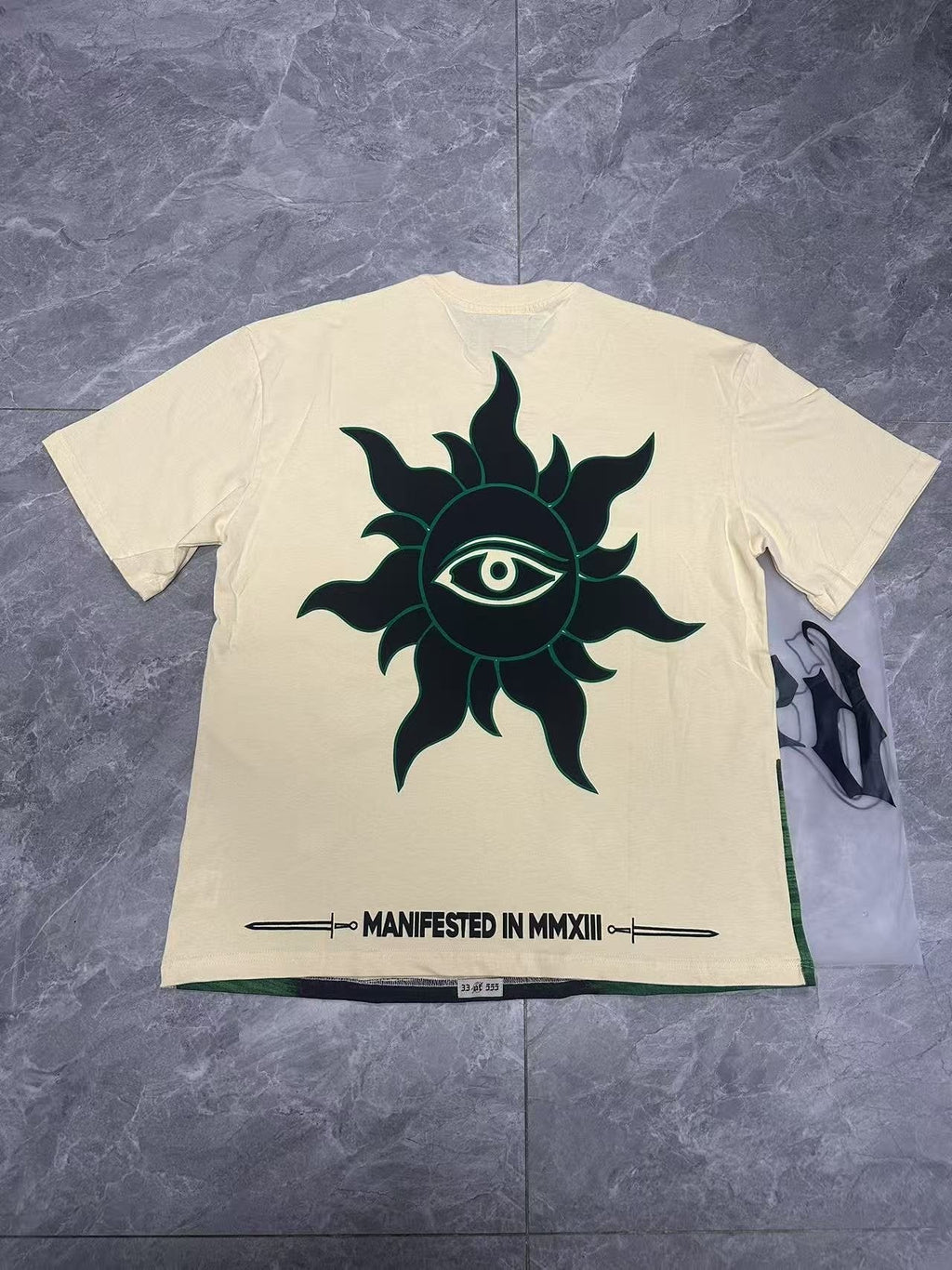 Godspeed Statue of Liberty Sun Eye Short-Sleeve T-Shirt — context