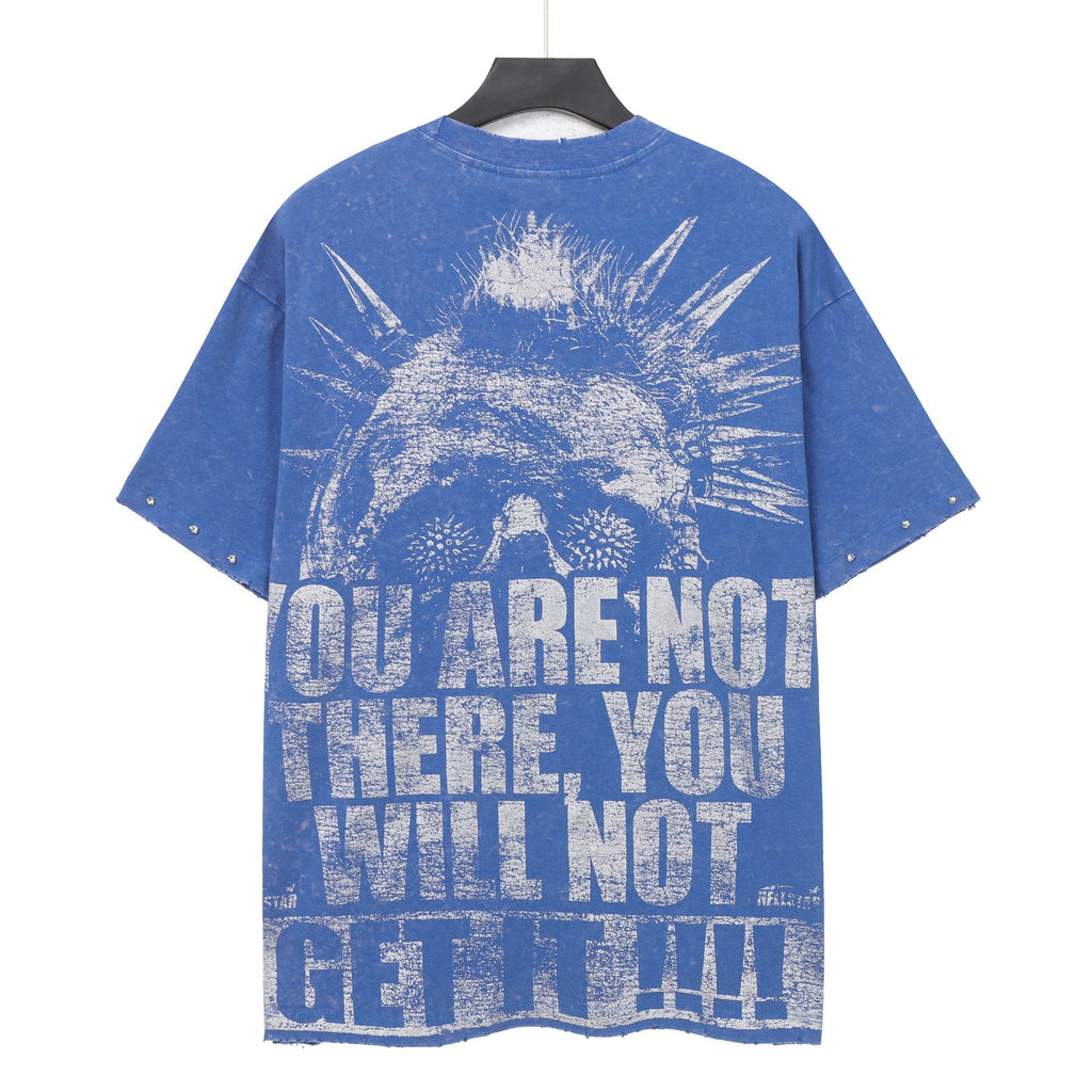 Hellstar Skull Graphic Short-Sleeve T-Shirt — back