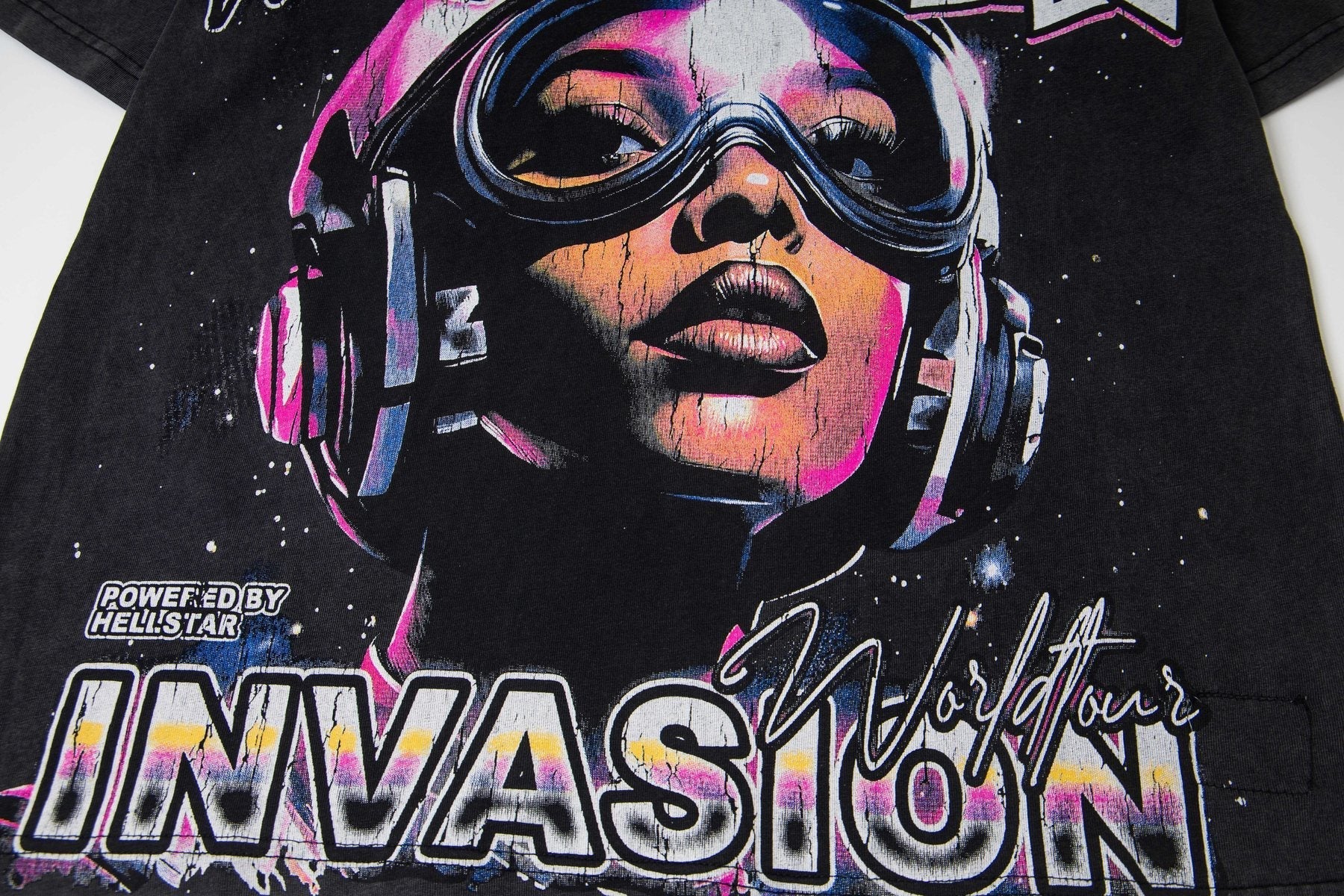 Hellstar Attack From Hell Invasion Graphic T-Shirt — detail