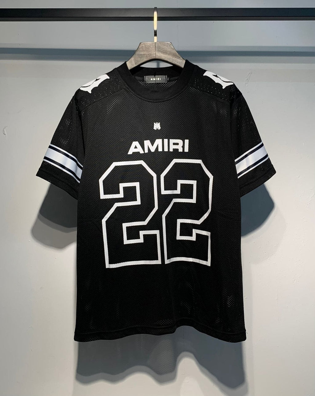AMIRI 22 Number Jersey Short-Sleeve Set — front