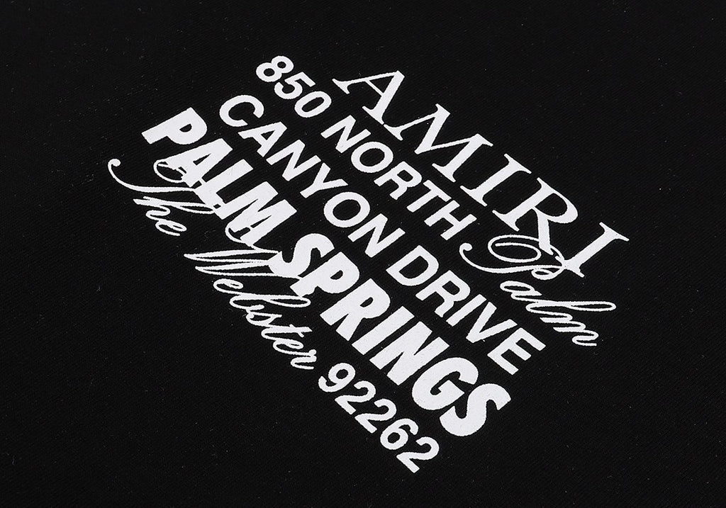 AMIRI Pink Bone Graphic T-Shirt — detail