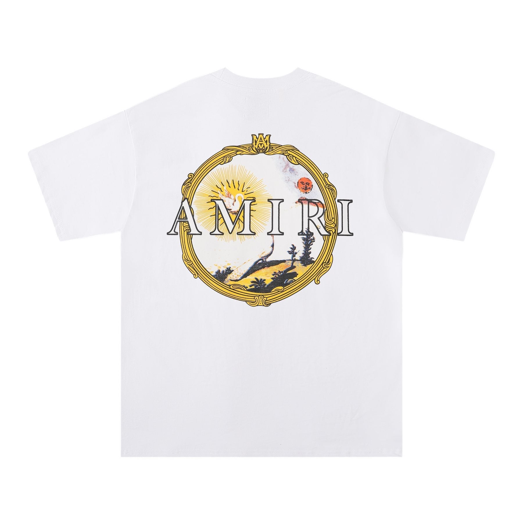 AMIRI Circular Back Graphic Short-Sleeve T-Shirt — back