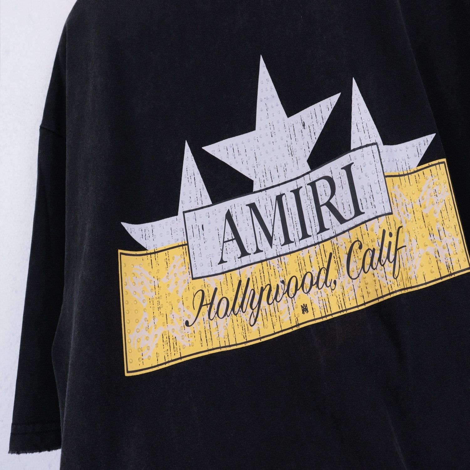 AMIRI Crystal Star Graphic T-Shirt — detail