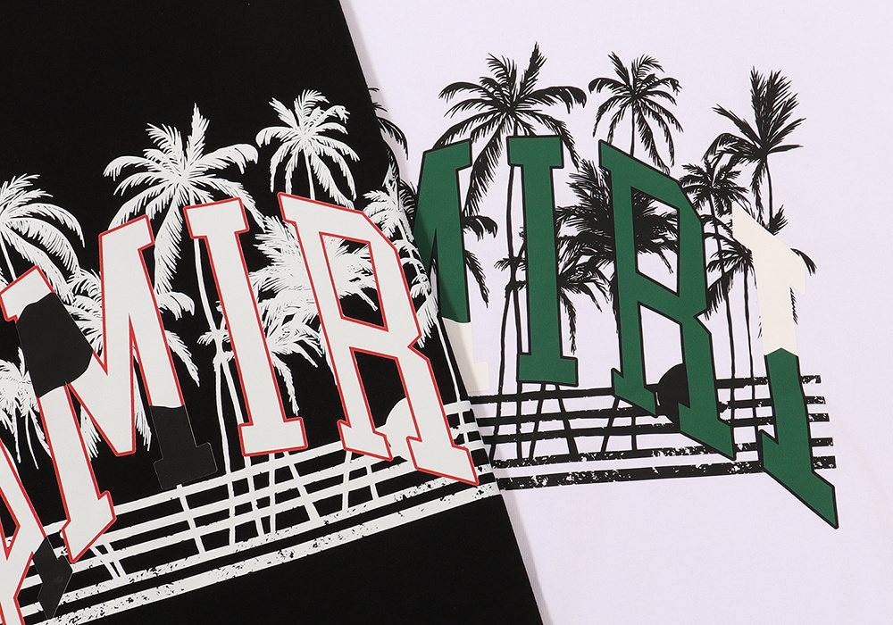 AMIRI Palm Graphic T-Shirt — detail