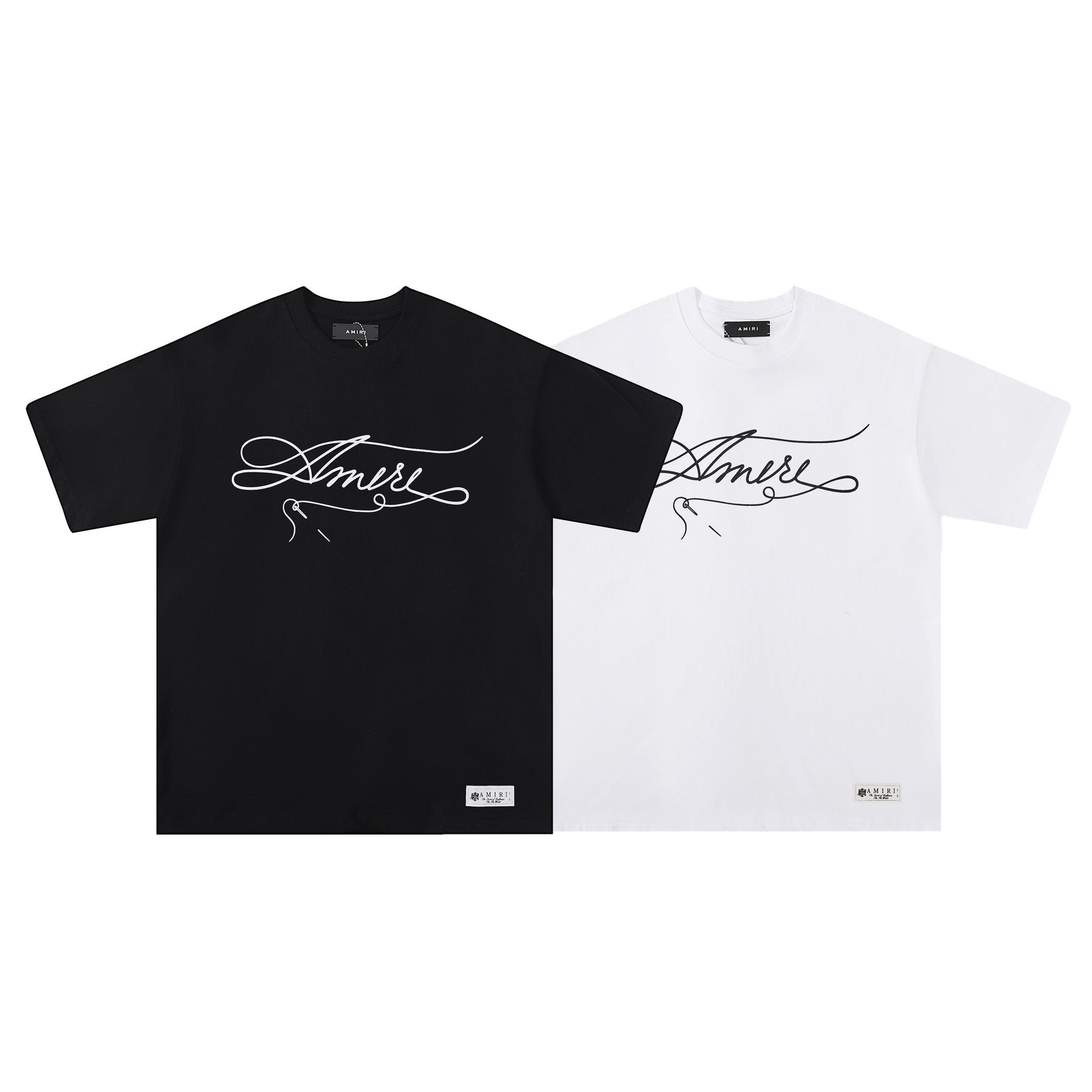AMIRI Script Chest Graphic Short-Sleeve T-Shirt — comparison