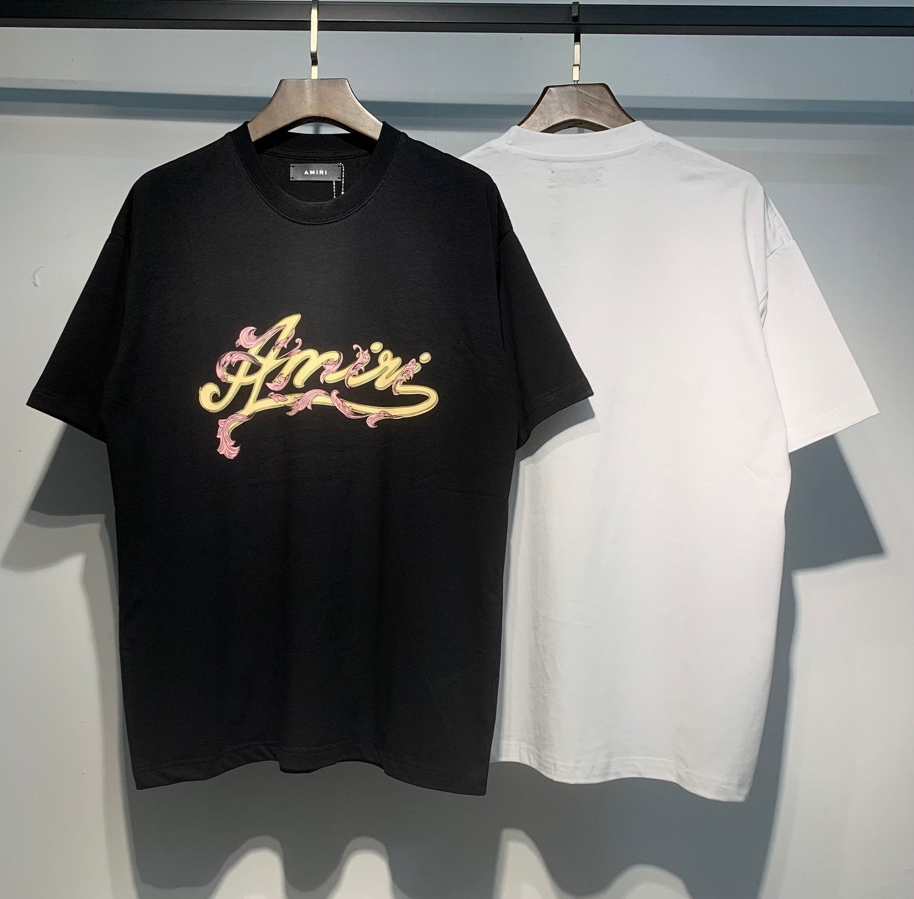 AMIRI Script Graphic Short-Sleeve T-Shirt — comparison