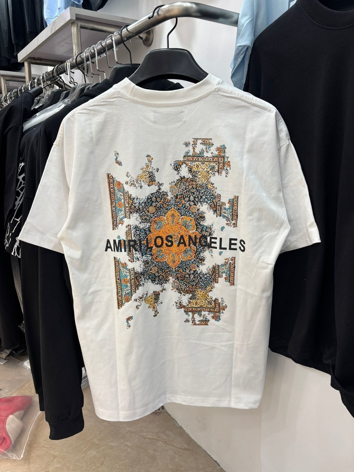AMIRI Letter Graphic Short-Sleeve T-Shirt — context