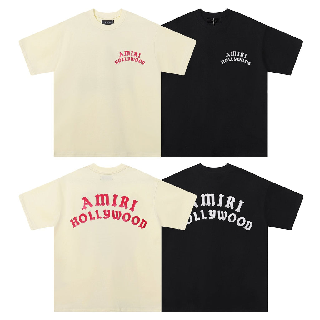 AMIRI Hollywood Graphic Short-Sleeve T-Shirt — comparison