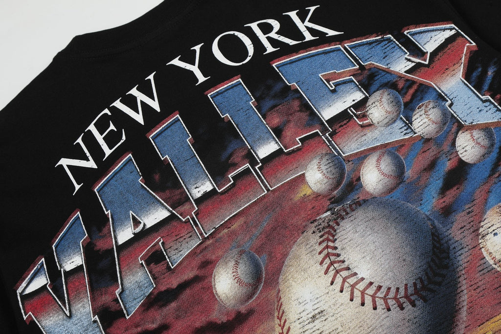 VALLEY New York Baseball Graphic T-Shirt — detail