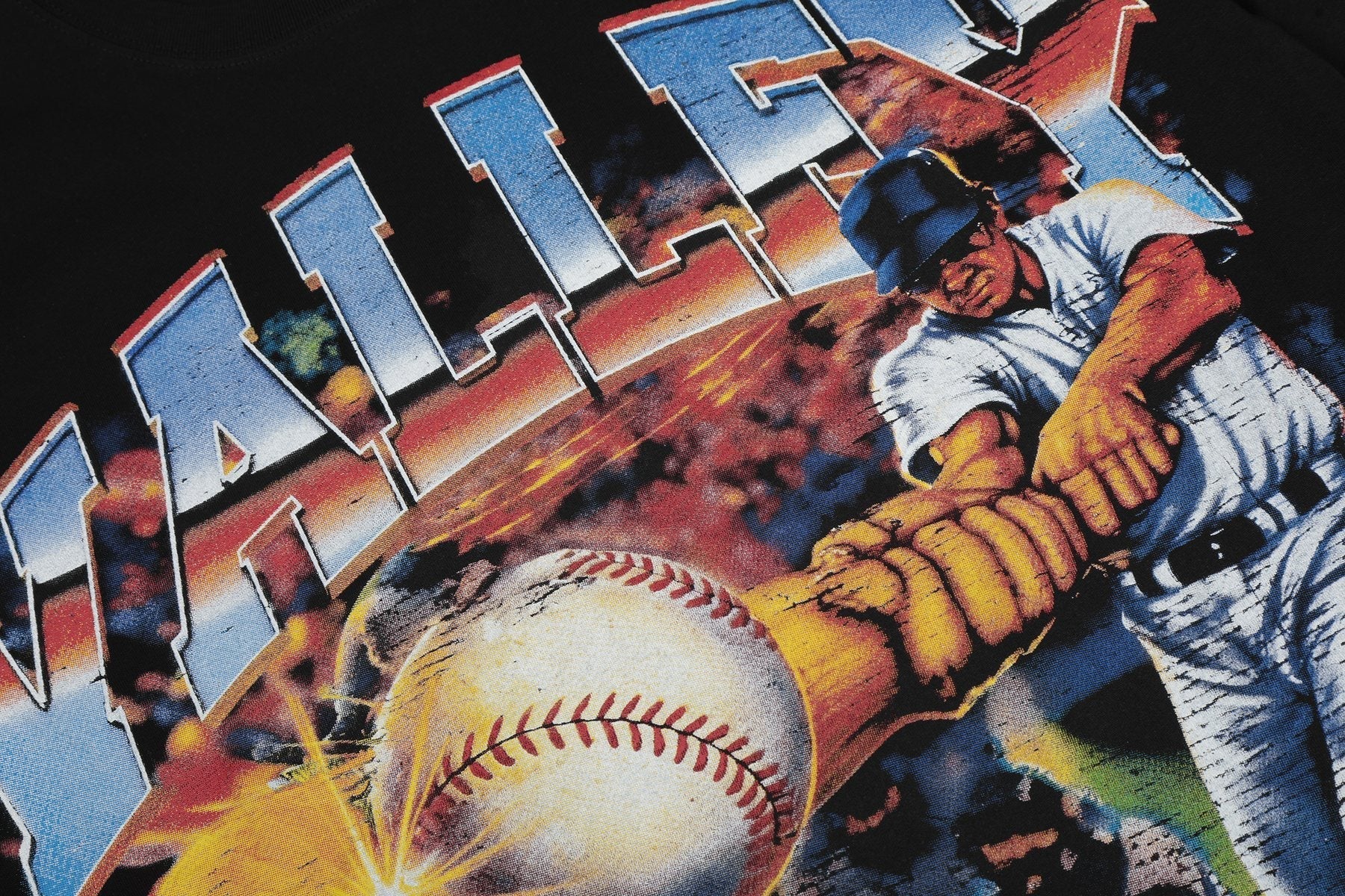 VALLEY New York Baseball Graphic T-Shirt — detail
