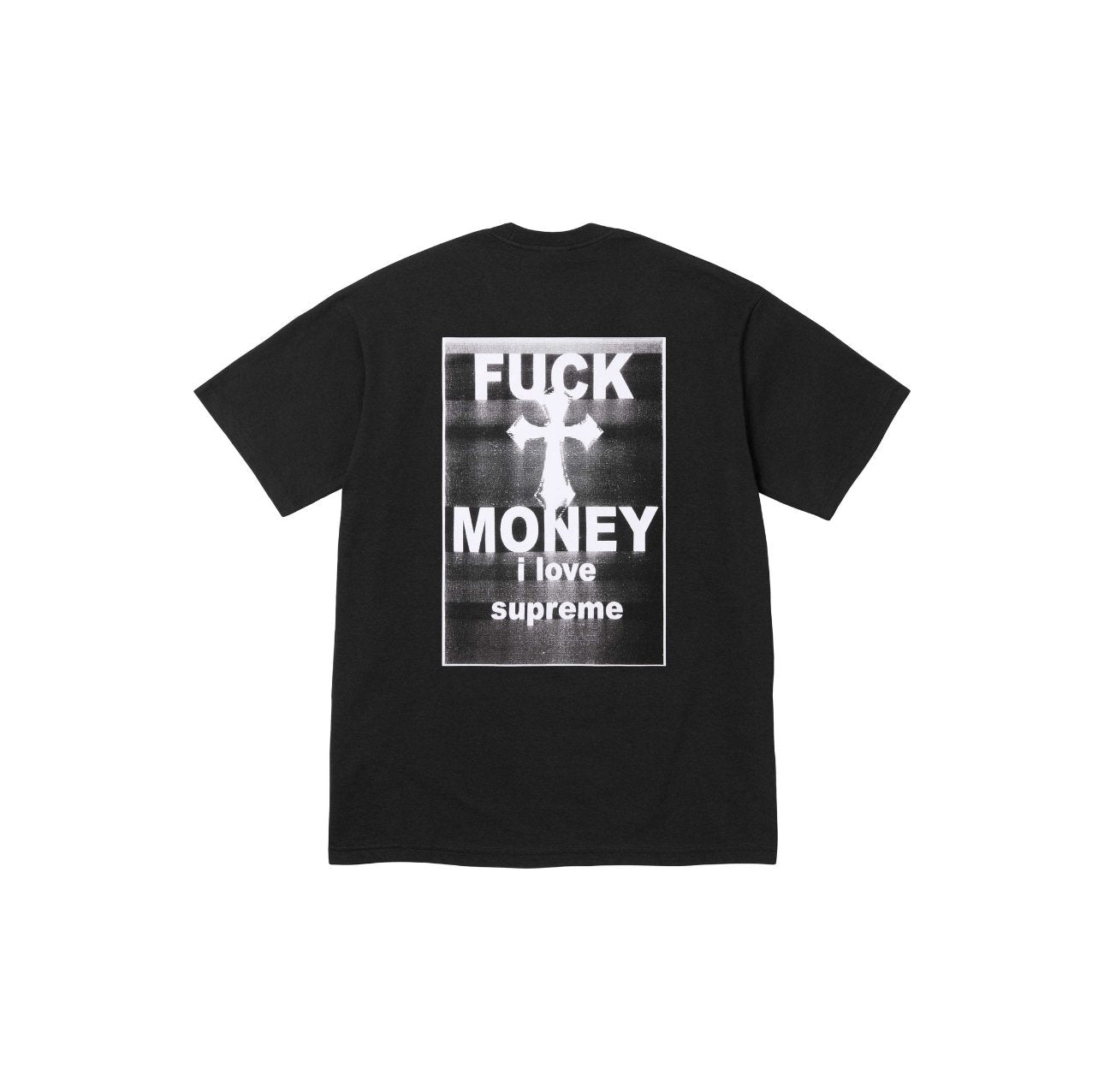 Supreme Money Cross Graphic Short-Sleeve T-Shirt — back