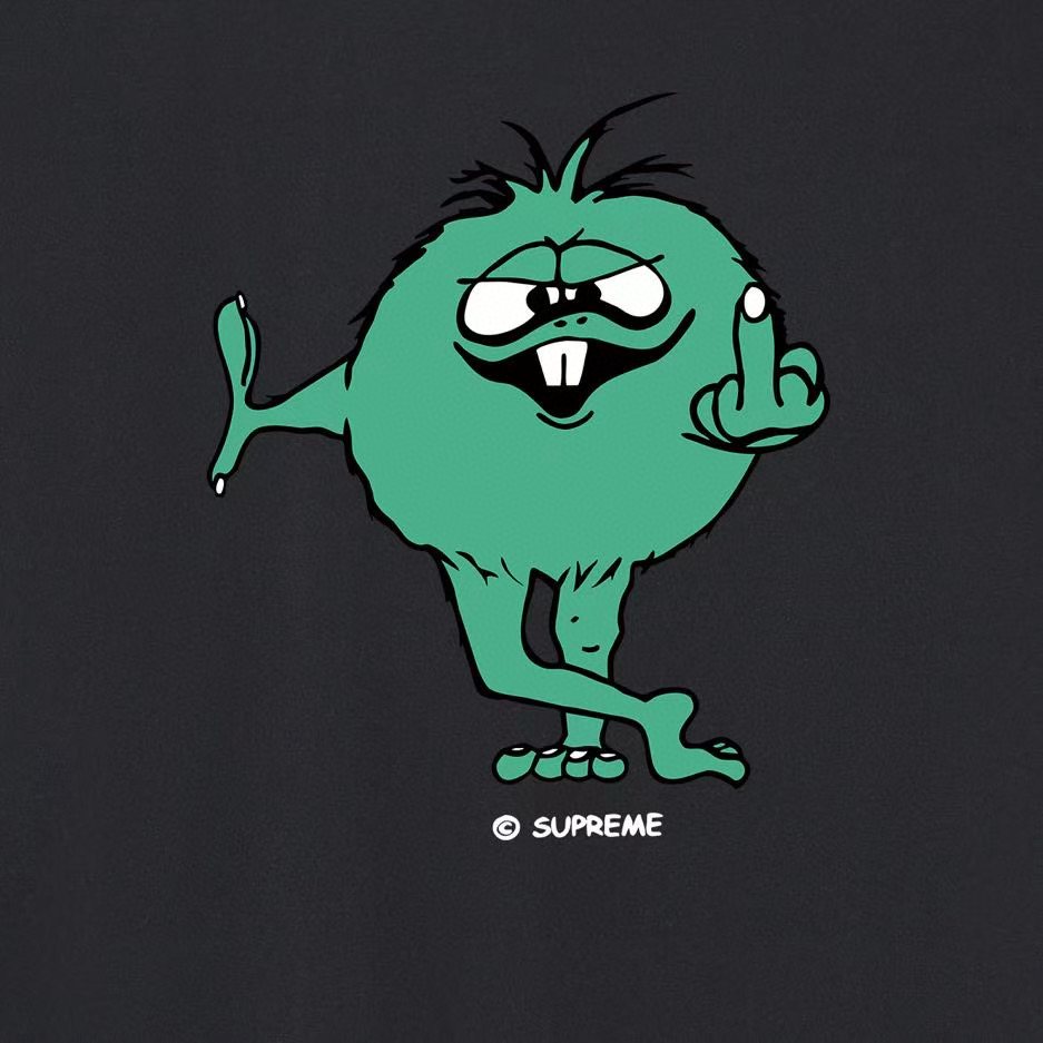 Supreme Monster Graphic Short-Sleeve T-Shirt — detail