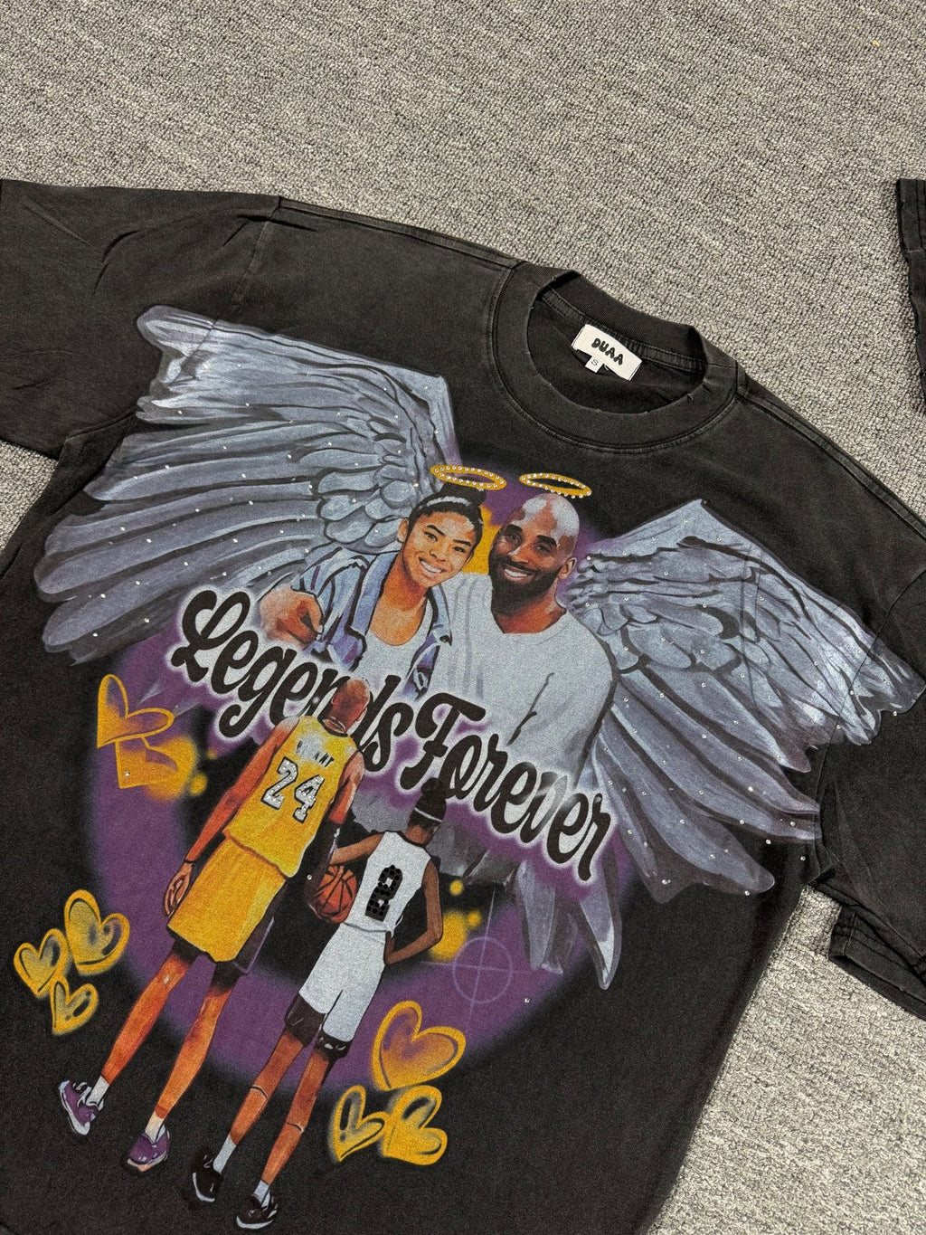DUAA Angel 24 Graphic T-Shirt — detail