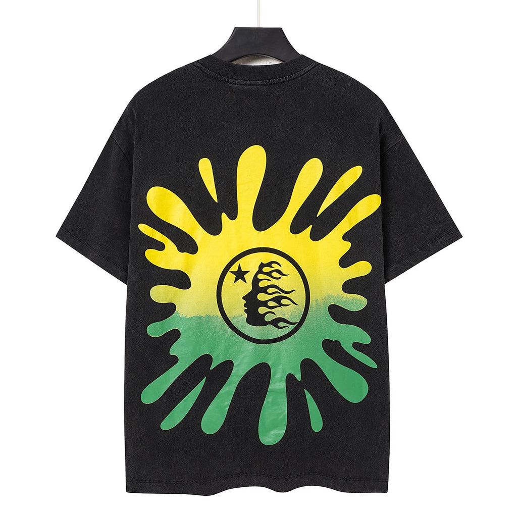 Hellstar Santa Back Graphic T-Shirt — back