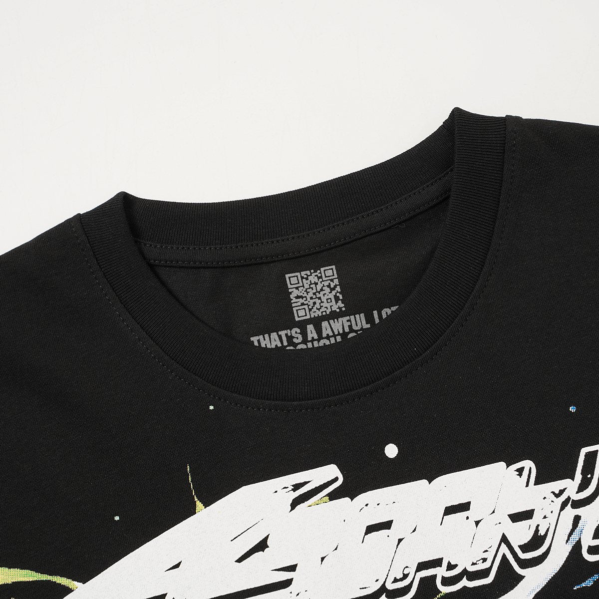 THAT'S A AWFUL LOT OF COUGH SYRUP Front & Back Graphic T-Shirt — detail