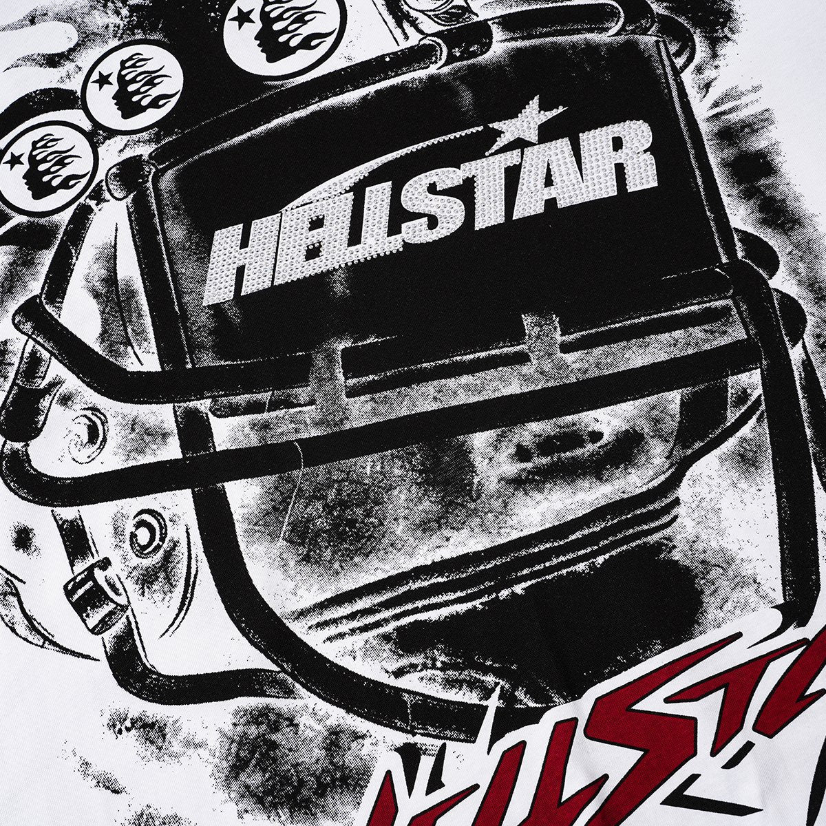 Hellstar No Guts No Glory Graphic T-Shirt — detail