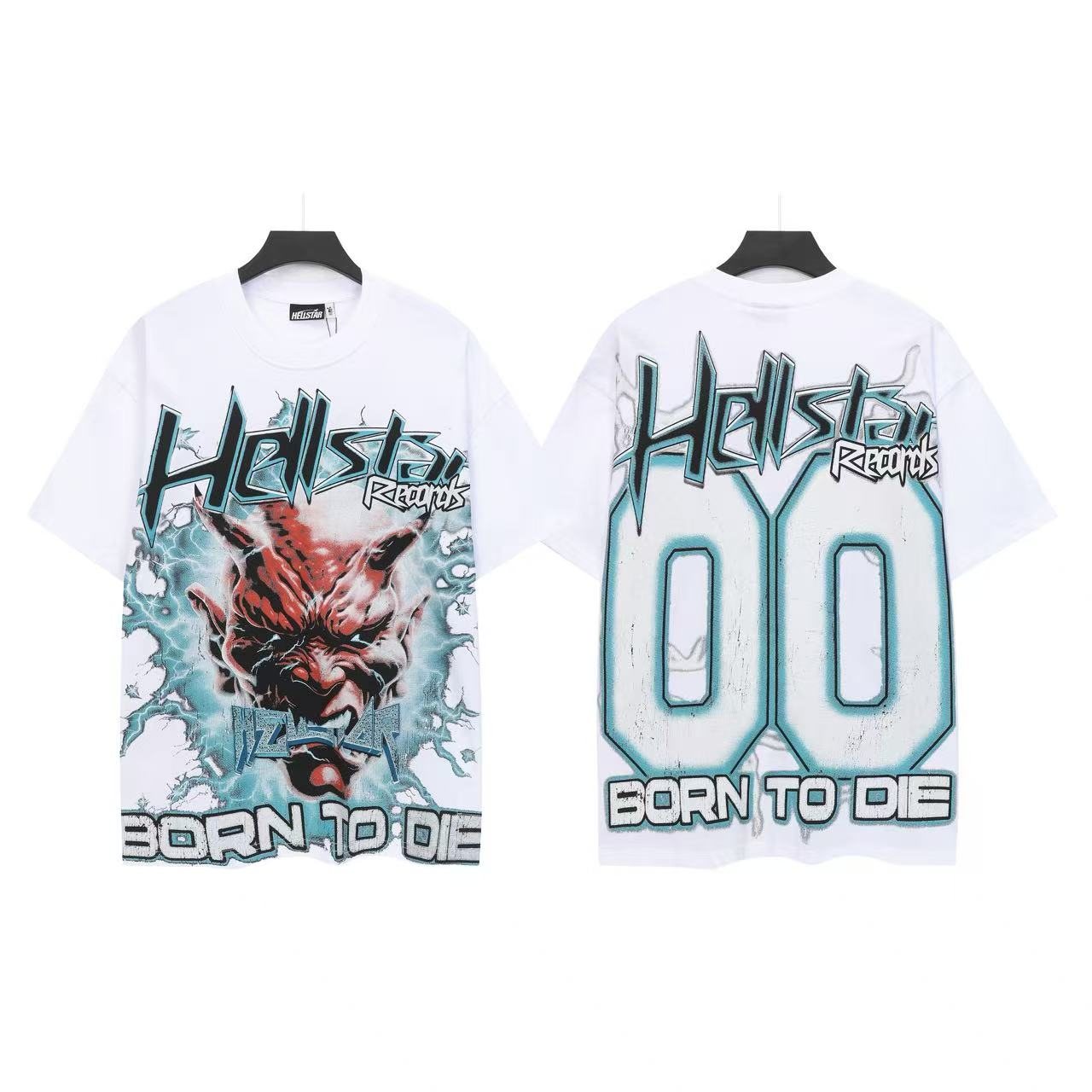 Hellstar Born To Die 00 Graphic T-Shirt — front