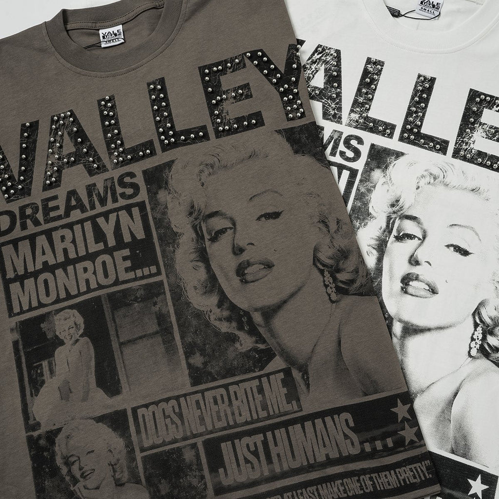 VALLEY Marilyn Monroe Dreams Graphic T-Shirt — context