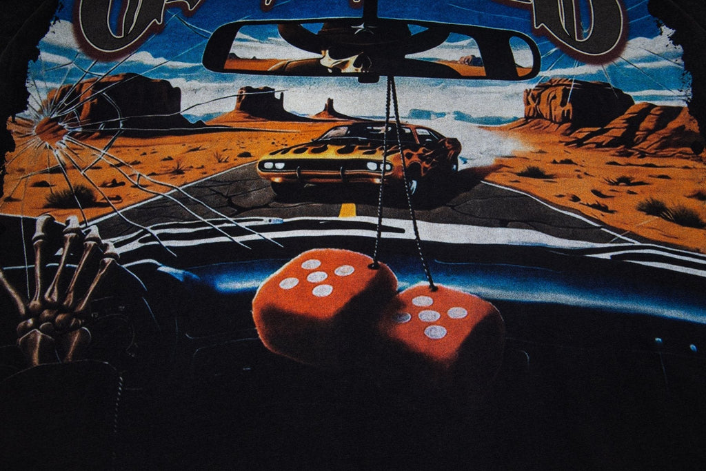 Godspeed Car & Dice Graphic T-Shirt — detail