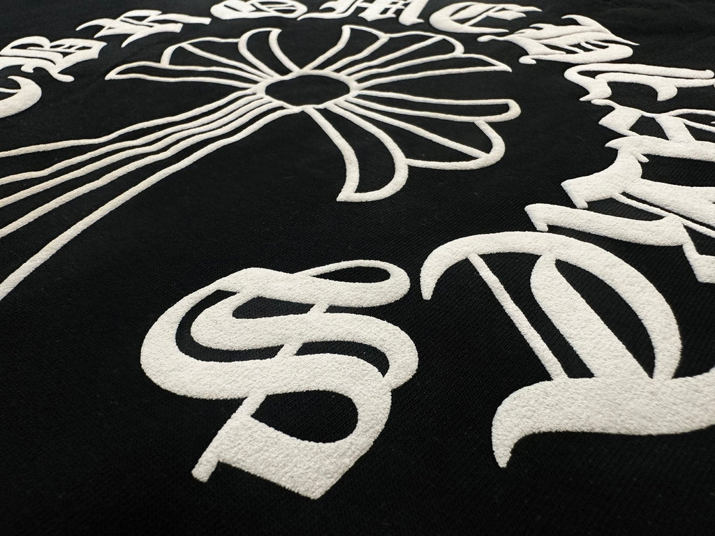 Chrome Hearts Sanskrit Cross Graphic T-Shirt — detail
