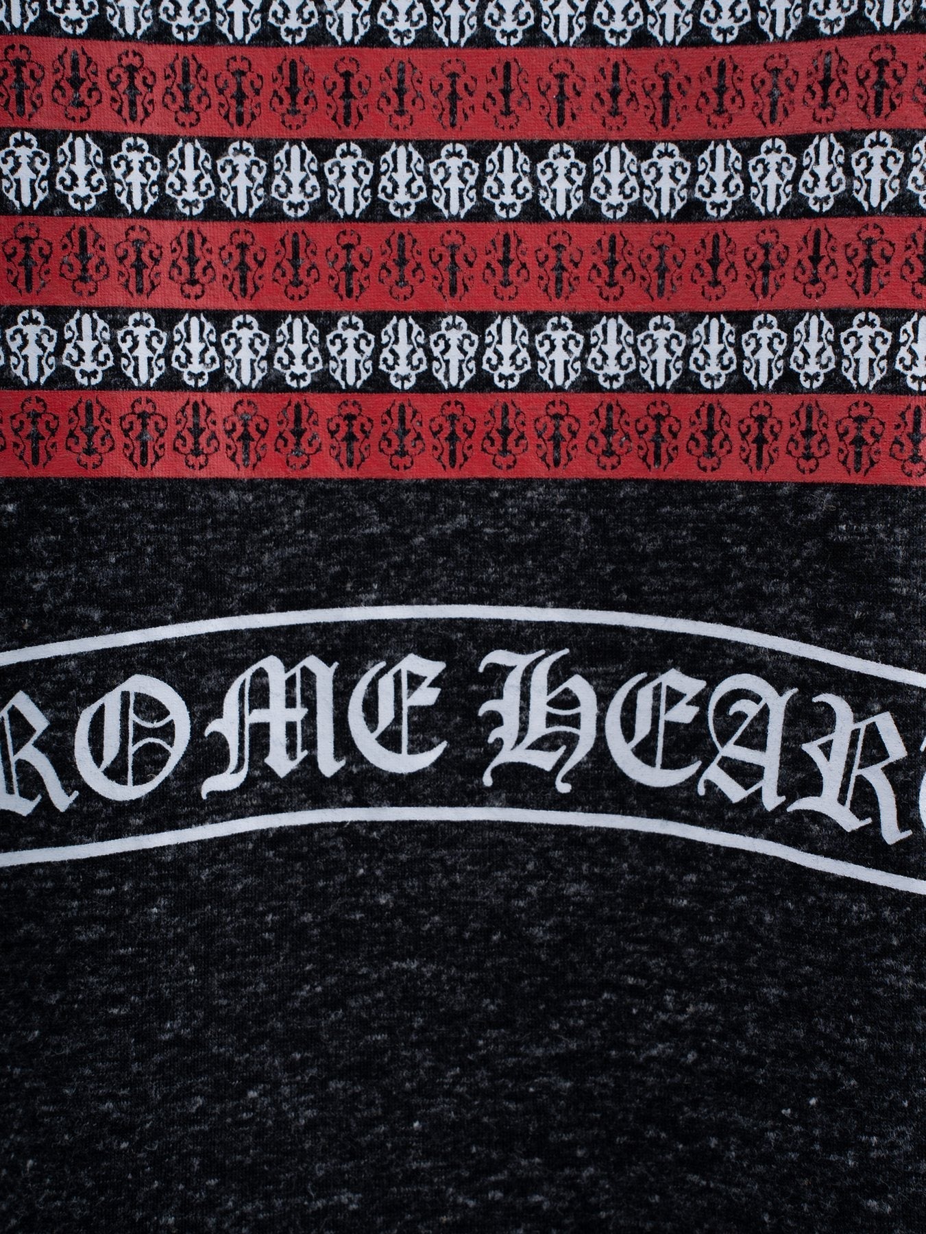 Chrome Hearts Flag Graphic Short-Sleeve T-Shirt — detail