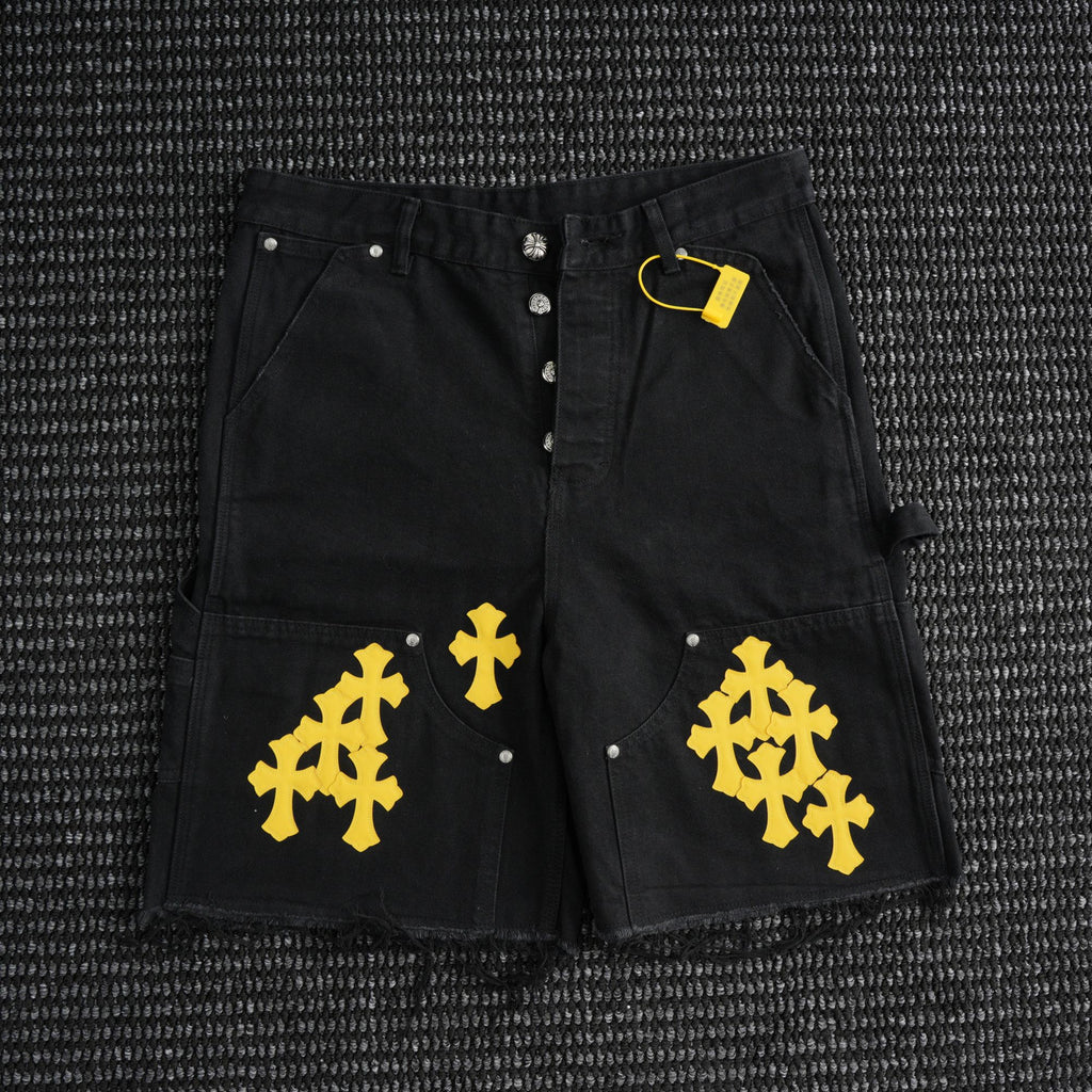 Chrome Hearts Cross Patch Cargo Shorts — hero