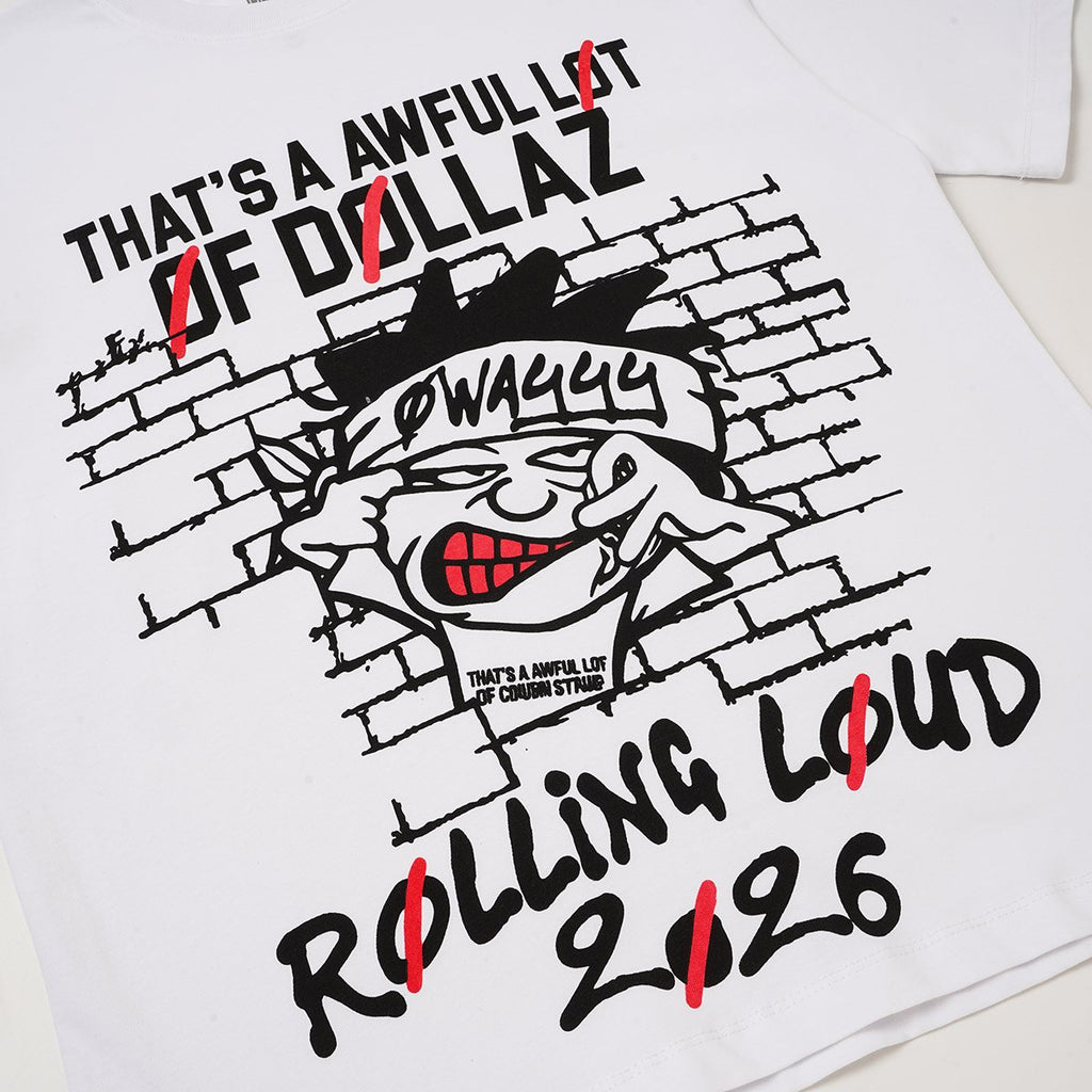 THAT'S A AWFUL LOT OF COUGH SYRUP Front Graphic Short-Sleeve T-Shirt — detail