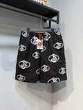 ASAALL Graphic Print Shorts - Black — hero