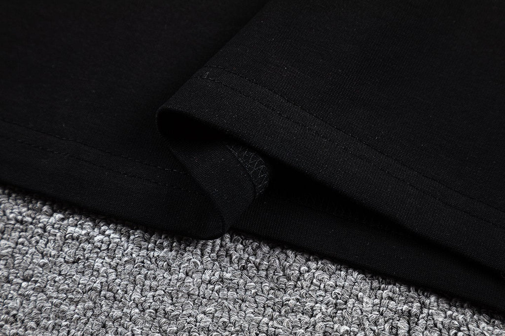 GUAPI Front & Back Graphic T-Shirt — fabric_closeup