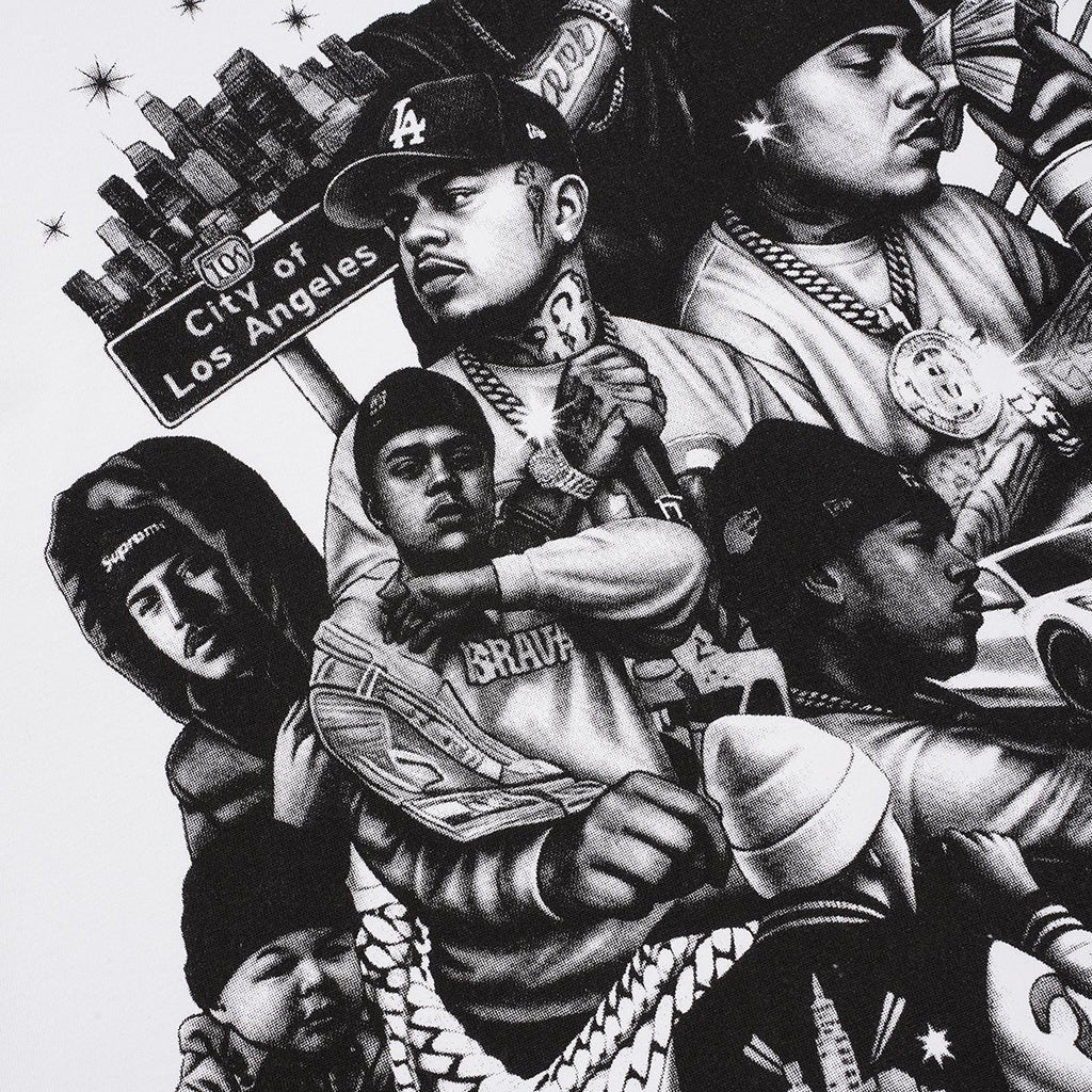 ASAALL Los Angeles Graphic T-Shirt — detail