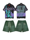 Godspeed Out of Many One Statue Tee and Shorts Set — front