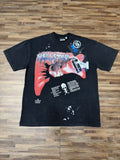 Hellstar Washed Black Front & Back Graphic T-Shirt — hero