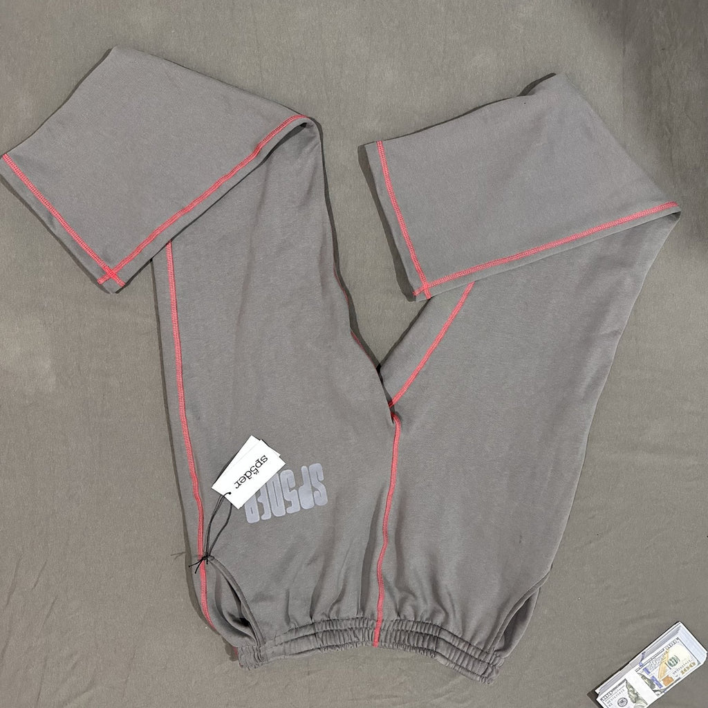 Sp5der Charcoal Gray Web Graphic Matching Set — hang_tag