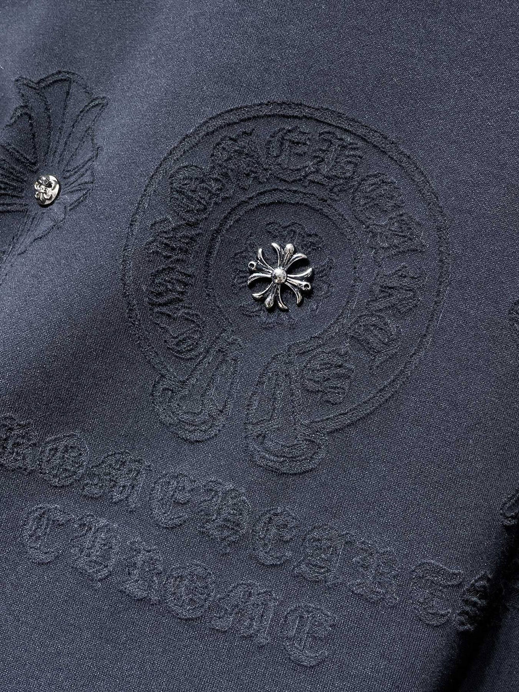 Chrome Hearts Horseshoe Graphic Short-Sleeve T-Shirt — detail
