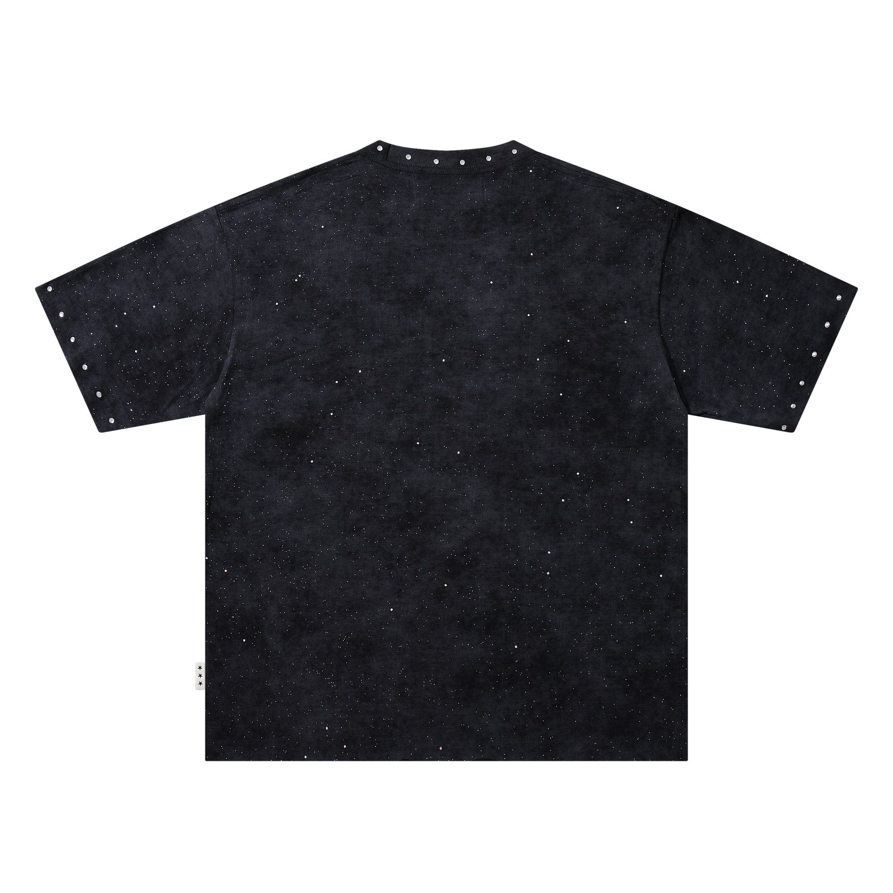 BKYS Revival Rhinestone Portrait Graphic T-Shirt — back