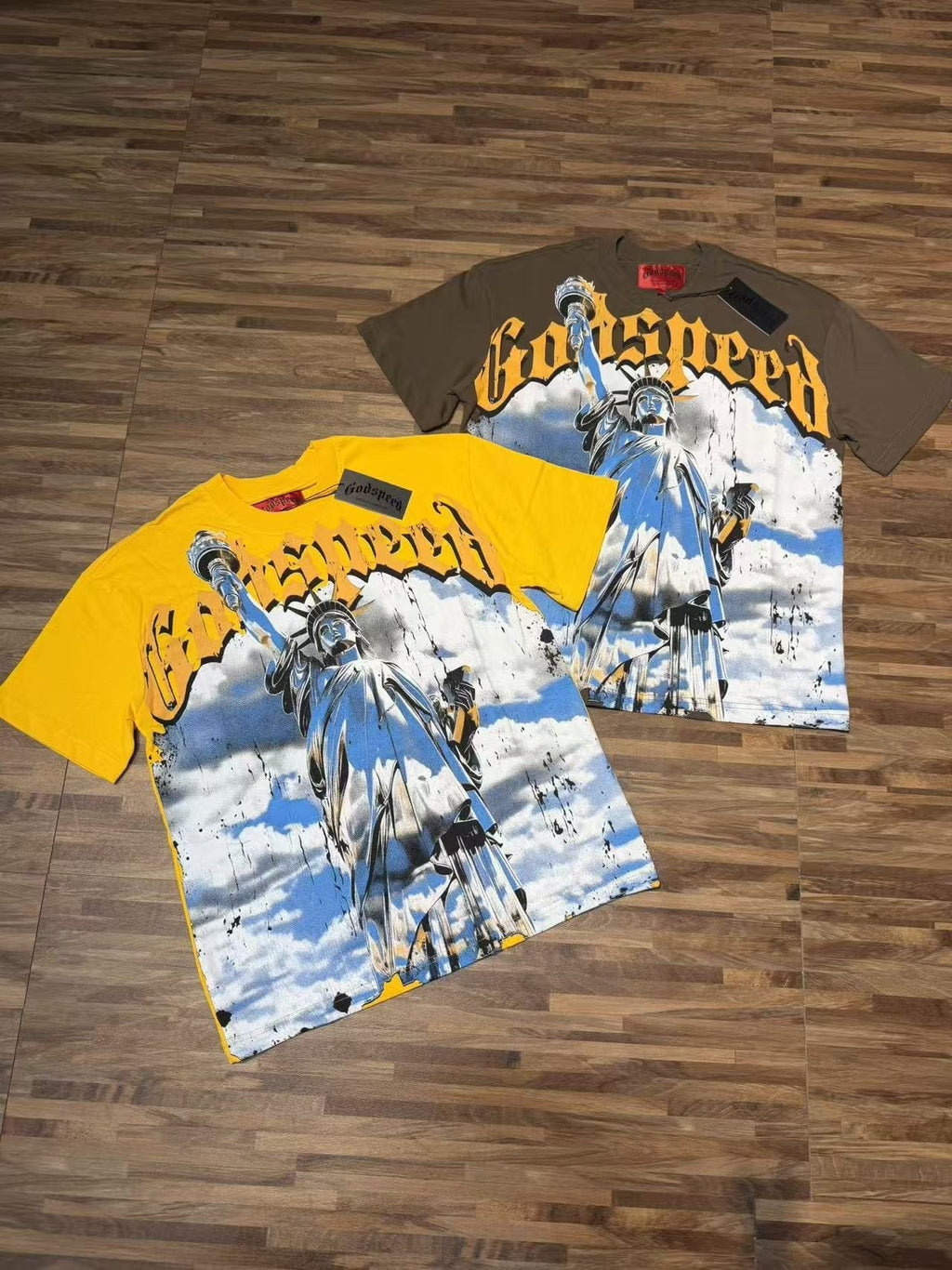 Godspeed 5010 Statue Graphic T-Shirt — context