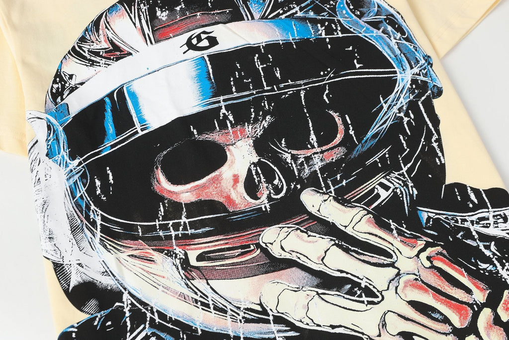 Godspeed Racing Skull Graphic T-Shirt — detail