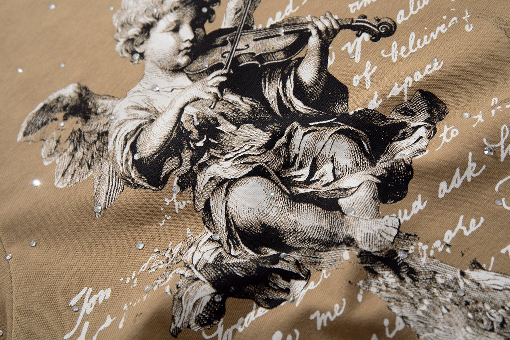 SUPPLY TEE Spirit Angel Embellished Graphic T-Shirt — detail