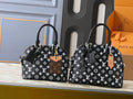 Louis Vuitton White Monogram Domed Top-Handle Handbag — hero