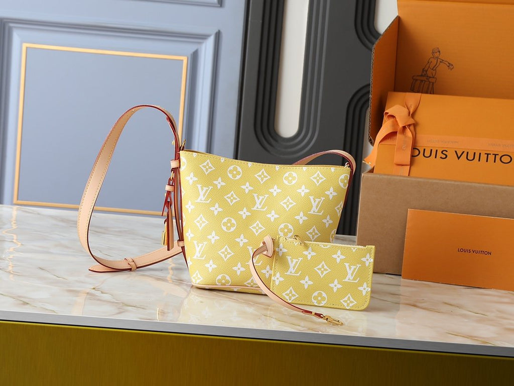 Louis Vuitton All In BB Monogram Bucket Bag — hero